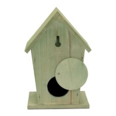 5051054301792 3 CJ Wildlife Green Cabin Wooden Bird Box.jpg